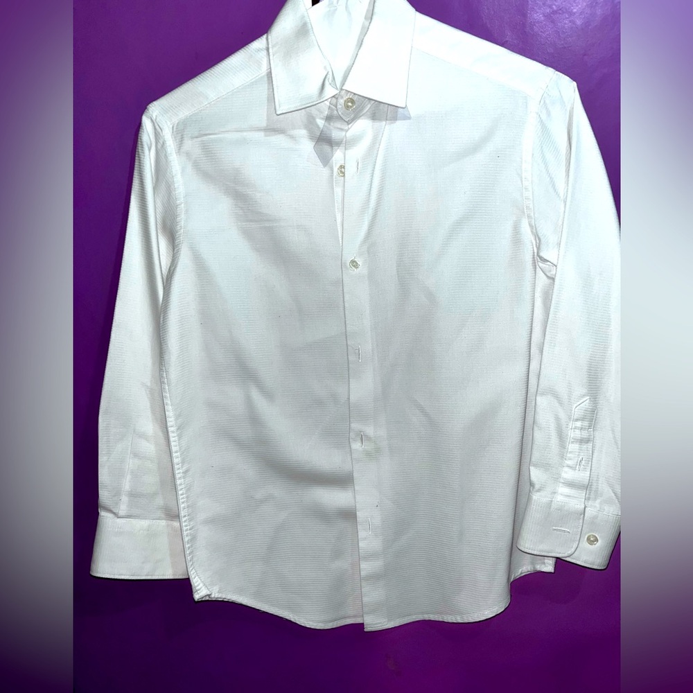 Michael Kors- White Oxford button down. Boys-10 long sleeve